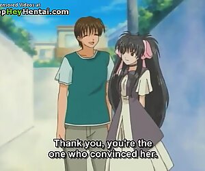 Hentai sweet girlfriend gets cumshot