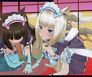 3d, anime maid, 3d japan