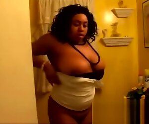 Enormous ass preggo having the time of her life