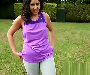 Young Exhibitionist Girl Has Risky Outdoor Sex In Public Park And Gets Creampie Pov Indian
