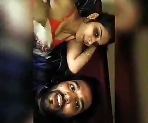 Indian cute girl having fun