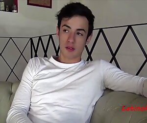 Shy Latino Teen Fucks Men For Money