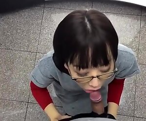 Japan outdoor public, japan feet lick closeup