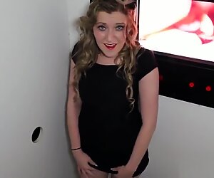 Dummy Blonde Glory Hole Blowjobs