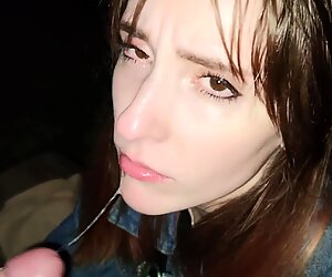 Sucking off a COP in a Public Place