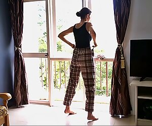 Pants Fall down doing Chores in Dance