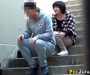 Pee outdoor spy, frauen pissen drau en, chinese teen pee