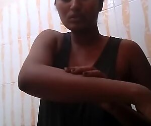 Indiano telugu bambina swathi naidu doccia mms