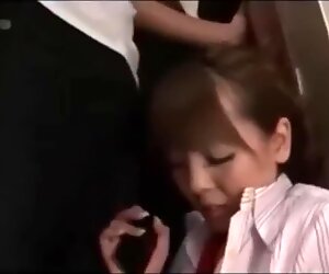 Hitomi Tanaka Gives Blowjob in Elevator