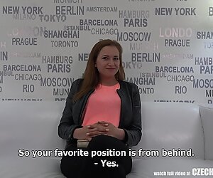 World Dance Champ at Czech Casting