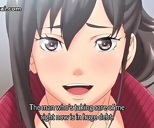 Hentai busty horny babe gets fucked hard