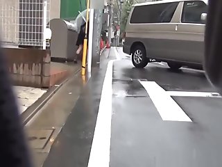 Babe Pees In Tokyo Garage