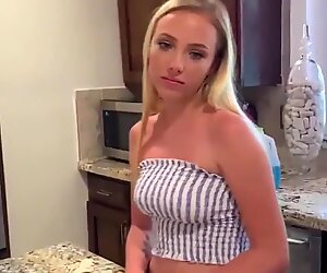 Hot Sister Fucks Big Dick Brother To Keep Secret