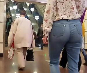 Fabulous homemade Big Butt, Blonde adult clip
